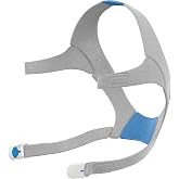 Resmed AirFit/AirTouch N20 Headgear Replacement, Large, Blue | CPAP Replacement Headgear, CPAP Supplies &amp; Accessories