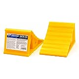 Camco 44414 Wheel Chock Without Rope, Helps Keep Your Trailer RV In Place (Pack of 2)