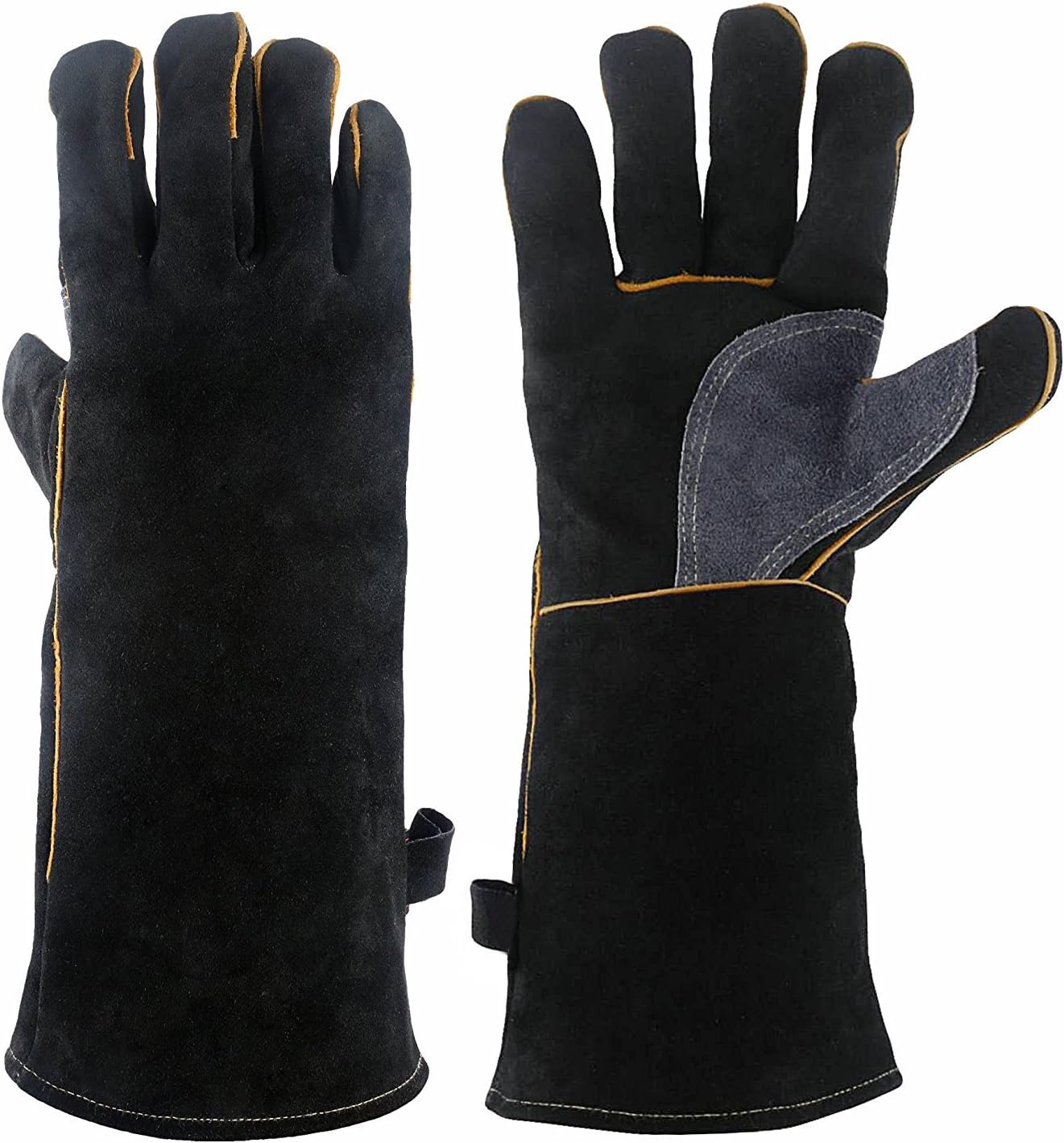 Tohilico Barbecue Heat & Fire Resistant Gloves Leather