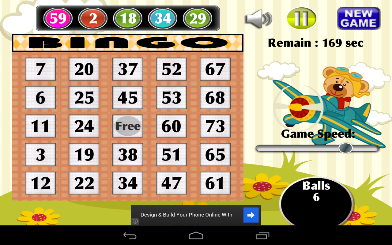 Baby Fly Loop Casino Bingo Free Original Games for Kindle Fire HD Best ...