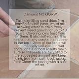 Dansand No Grow Easy Fix Polymeric Firm Setting Joint Filling Sand Beige 20kg view 5