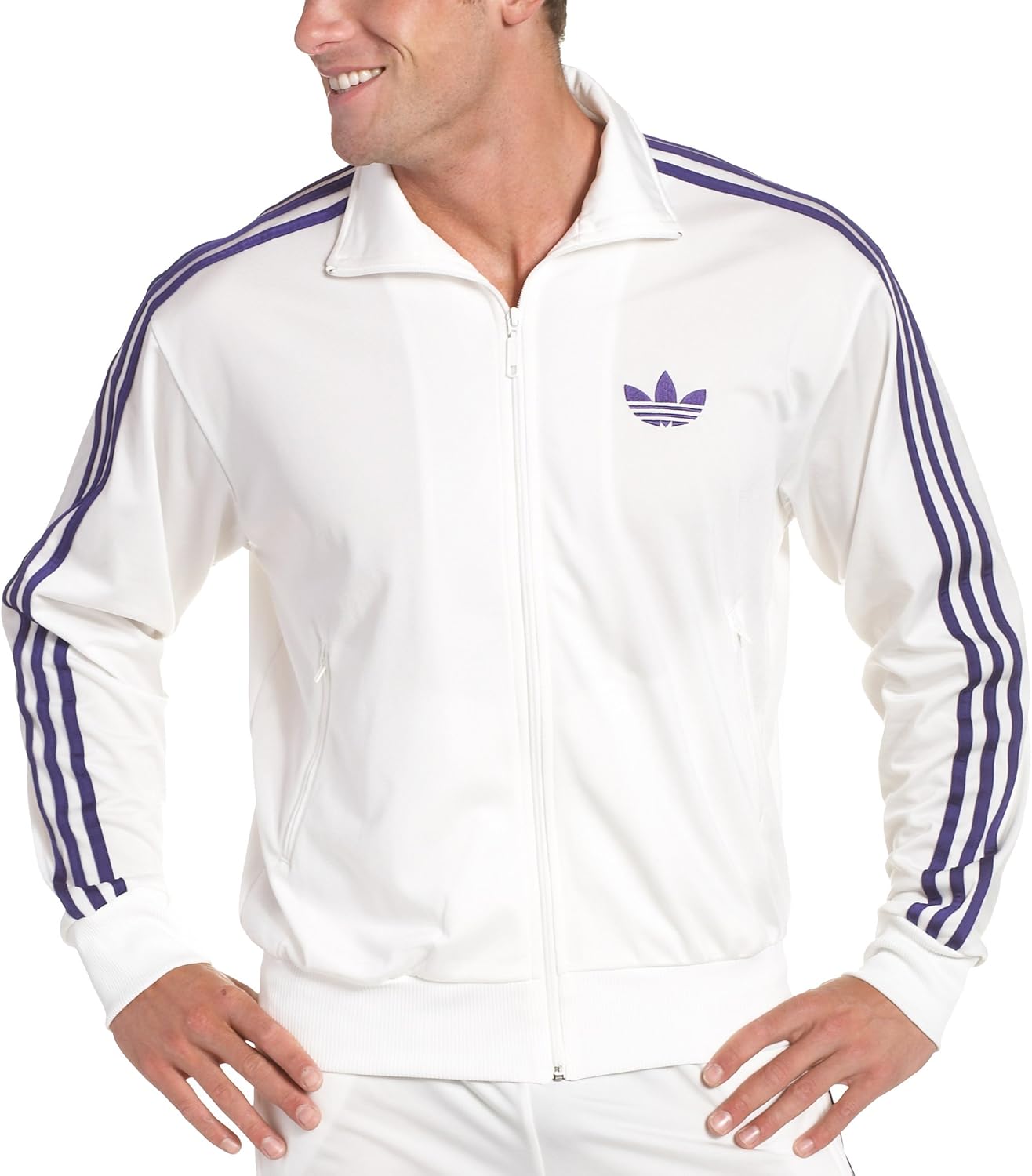 adidas Men's Firebird Track, Mens, MNFIREBIRDTRACKTOP, White, X-Large: Amazon.com.au: Fashion