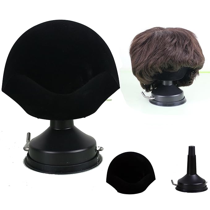 Dreambeauty Mannequin Head Stand with Tray Wig Display Set