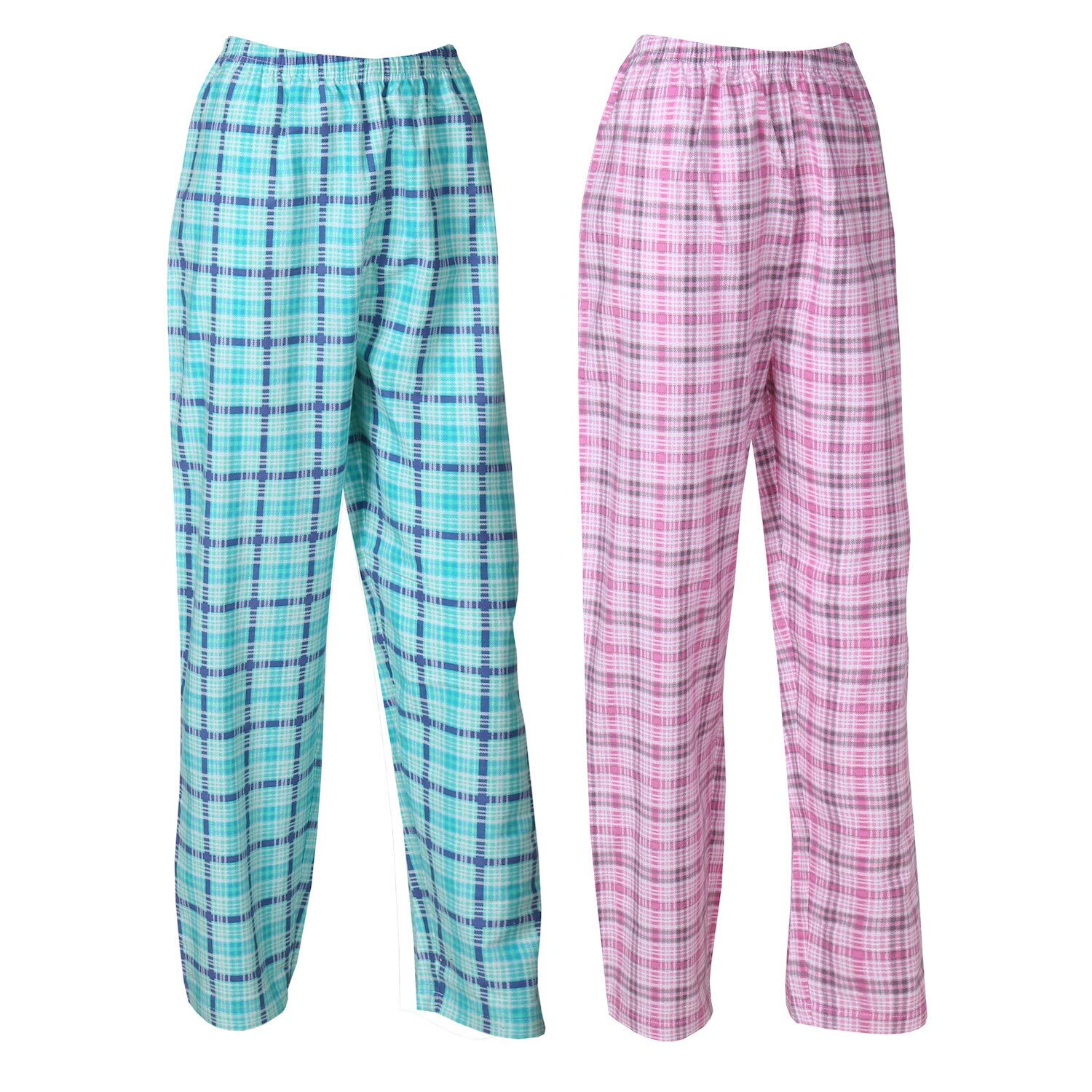 Metropolitan Womens Flannel Lounge Pants 2 Pack Pajama Bottoms Amazon