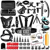 ZOOKKI Upgraded 70 in 1 Action Camera Accessories