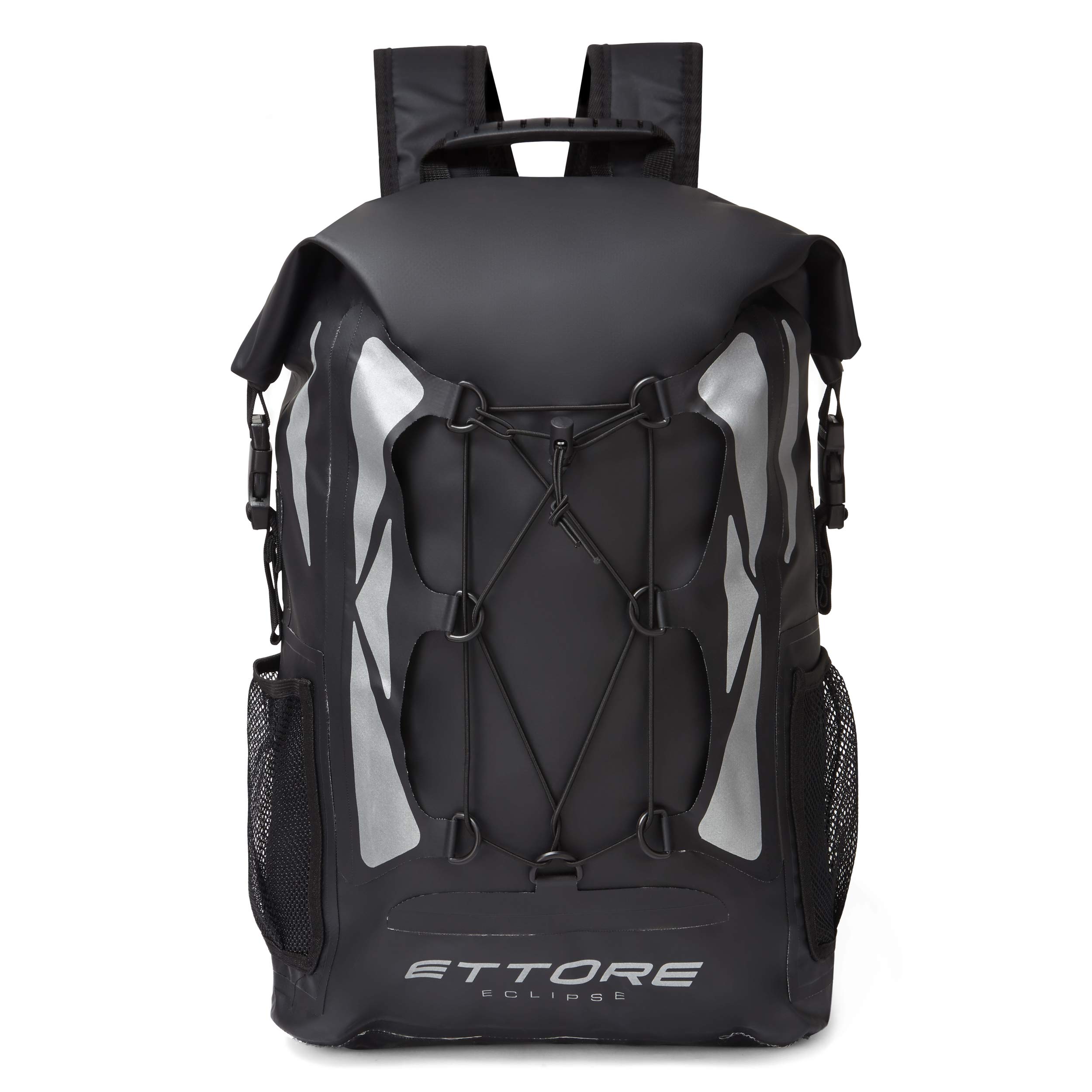 Ettore Cycling Rucksack 100% Waterproof Dry Bag 30L - Black - Eclipse