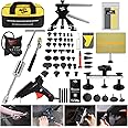 AUTOPDR Paintless Dent Repair Kits 100PCS Car Dent Removal Tools Come with 4 Kinds of Dent Puller and All Glue Tabs Removing Big dents Small Dents,Dings, Creases and Hail Damage All without Painting