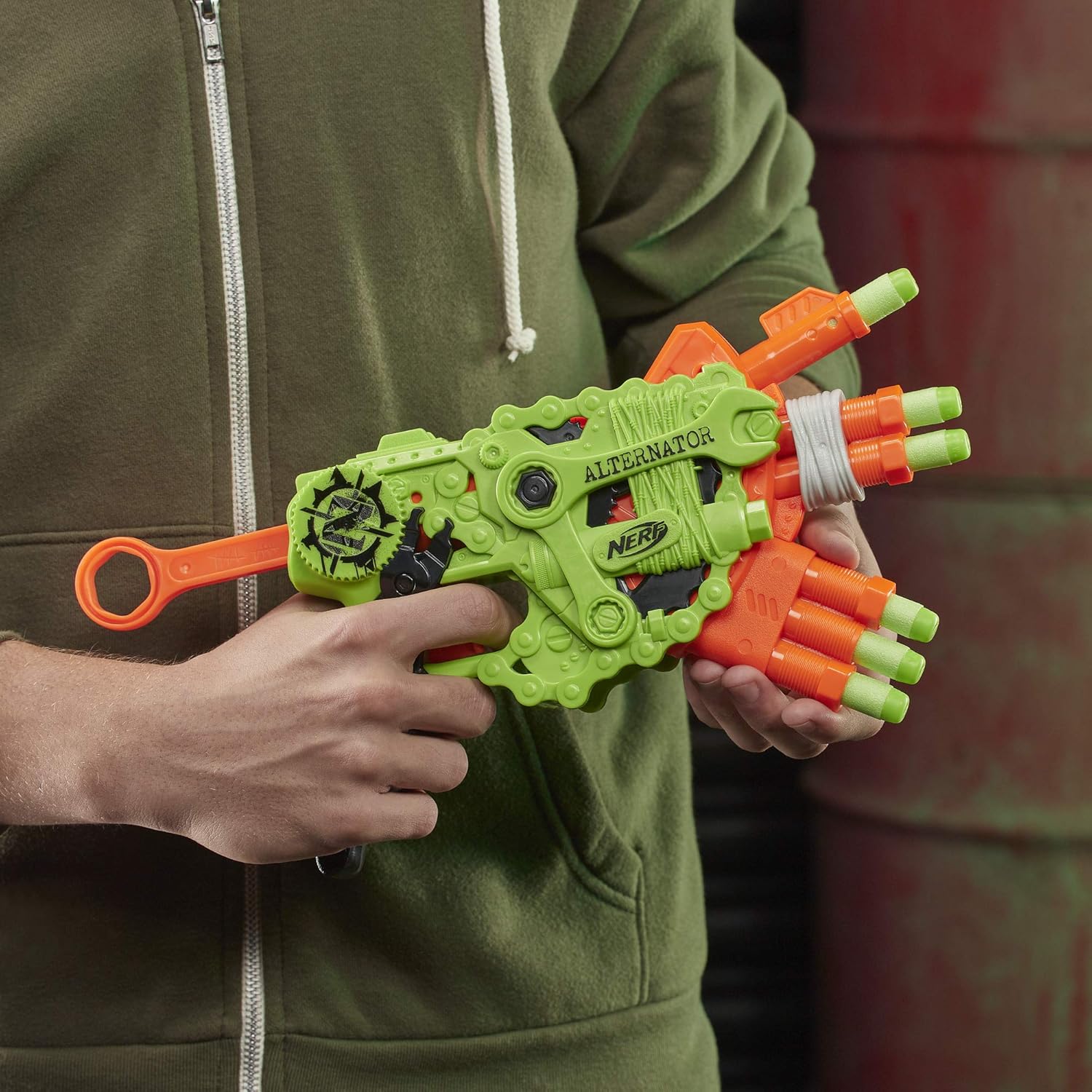 nerf zombie strike alternator blaster