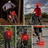 Defurhome LED Rear Bike Tail Light 2 Pack USB Rechargeable Waterproof 4 Modes view 6