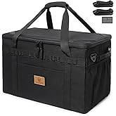 Lemubeane Tactical Camping Storage Bag Utility Tote Bag Camping Kitchen Organizer with Axe Holder & Shoulder Strap