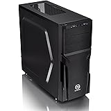 Thermaltake Versa H21 SPCC ATX Mid Tower Computer Chassis CA-1B2-00M1NN-00,Black