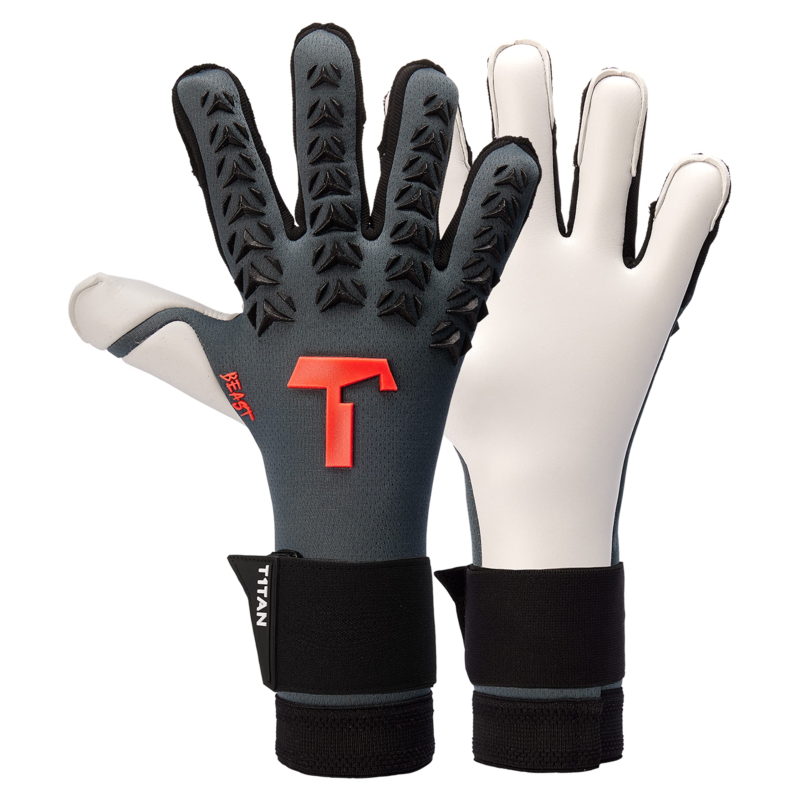 T1TAN Dark Beast + LC - Goalkeeper Gloves - Without