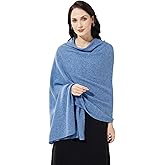 RYYOYY Luxury 100% Cashmere Wrap Soft Scarf Stole Knitted Shawl for Women Wayfarer Travel Extra Large 87"x28"