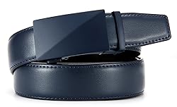 CHAOREN Blue Belt - Mens Belt Leather 1 3/8" for