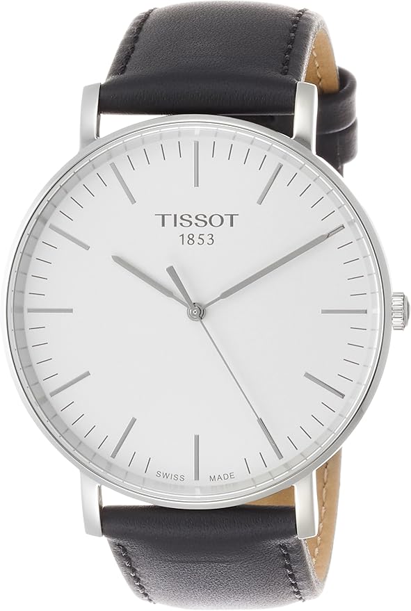 tissot mens gentleman stainless steel dress watch grey t1274071104100