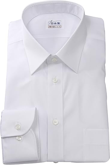 Amazon ワイシャツ 軽井沢シャツ A10kzr040 レギュラーカラー ホワイト 綿ポリ混 100双 形態安定 らくらくオーダー受注生産商品 シャツ 通販