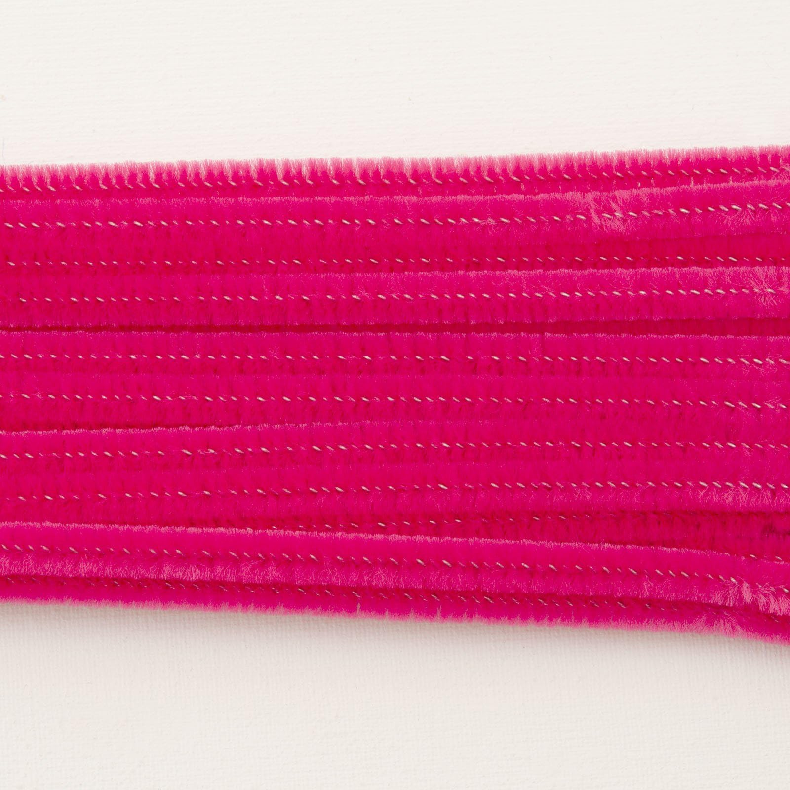 Vaessen Creative 25-Piece Pipe Cleaners For Crafts, Synthetic Fiber, Pink, 30 x 0.6 x 0.5 cm