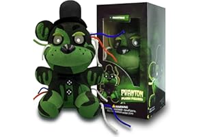 CANBEONE Phantom Freddy Plush Birthday Gift for Kids, Freddy Stuffed Animal with Soft and Comfortable Cotton, Decor Phantom Freddy Plushies, Toy Freddy Plush for All Ages, 7 Inch Game Plush.