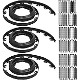 Gardzen 1.5" x 100' Landscape Edging Kit, Garden Edging Coil Comes with 120 Pcs Spikes, No Dig Lawn Border Design