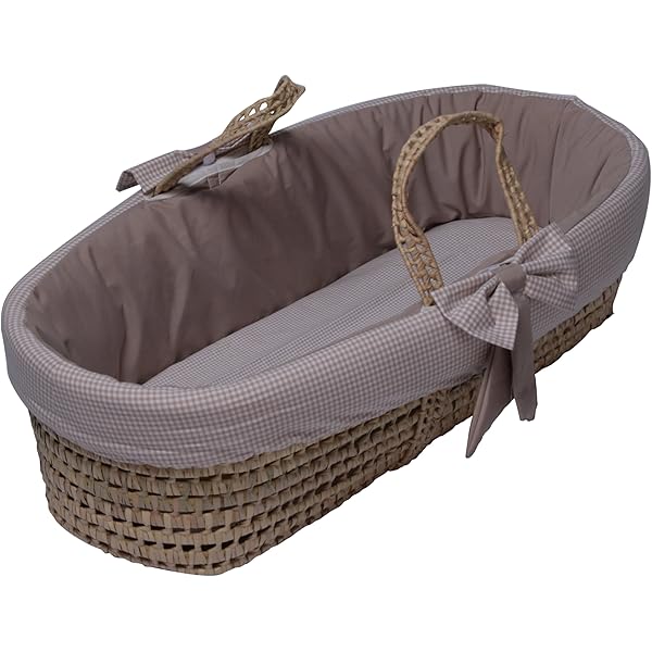 dolls wicker moses basket