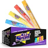 All Sport Electrolyte Freezer Pops, Variety Pack, 3 oz, 72 Count | B Vitamins &amp; Potassium, Electrolytes, Hydration Support, Sports Hydration, Blue Raz Ice, Lemon Lime, Fruit Punch, Orange