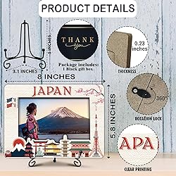 Ogleqoo Japan Travel Picture Frame, 5 x 8 Japan