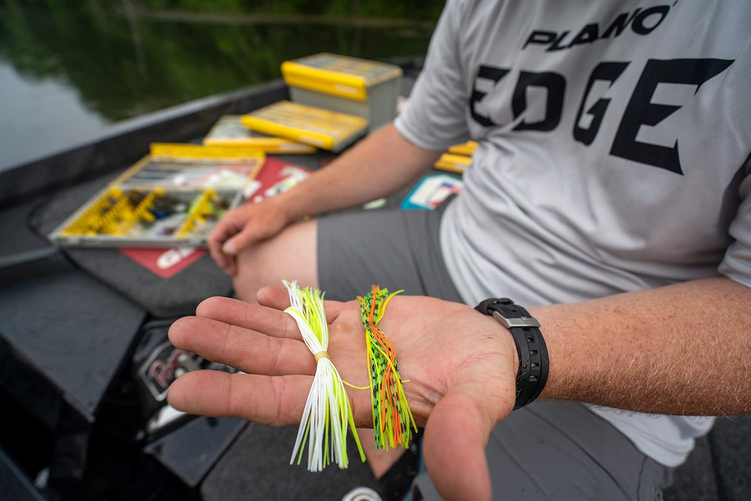 Edge Master Jig/Bladed Jig Tackle Storage | Premium Tackle Organization with Rust Prevention: Sports & Outdoors