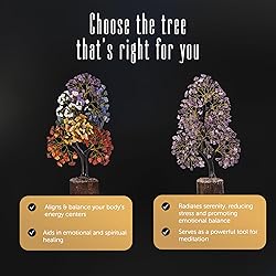 FASHIONZAADI 7 Chakra Tree of Life, Crystals and