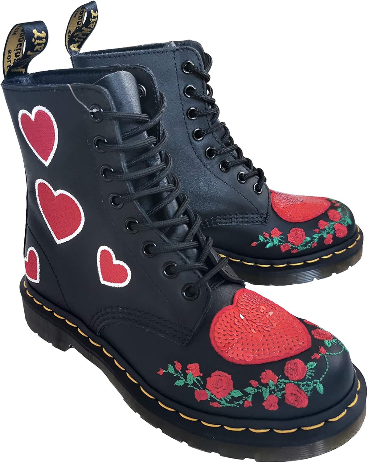 dr martens pascal hearts