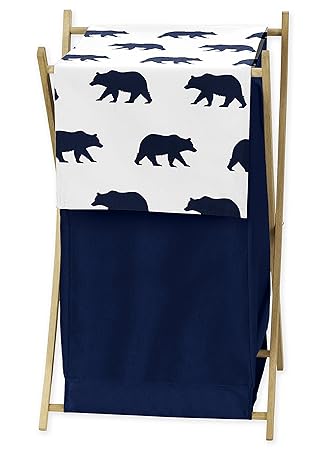 navy blue hamper baby