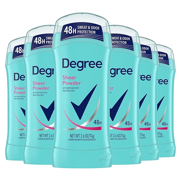 DEGREE ORIGINAL ANTIPERSPIRANT DEODORANT SHEER POWDER PACK OF...