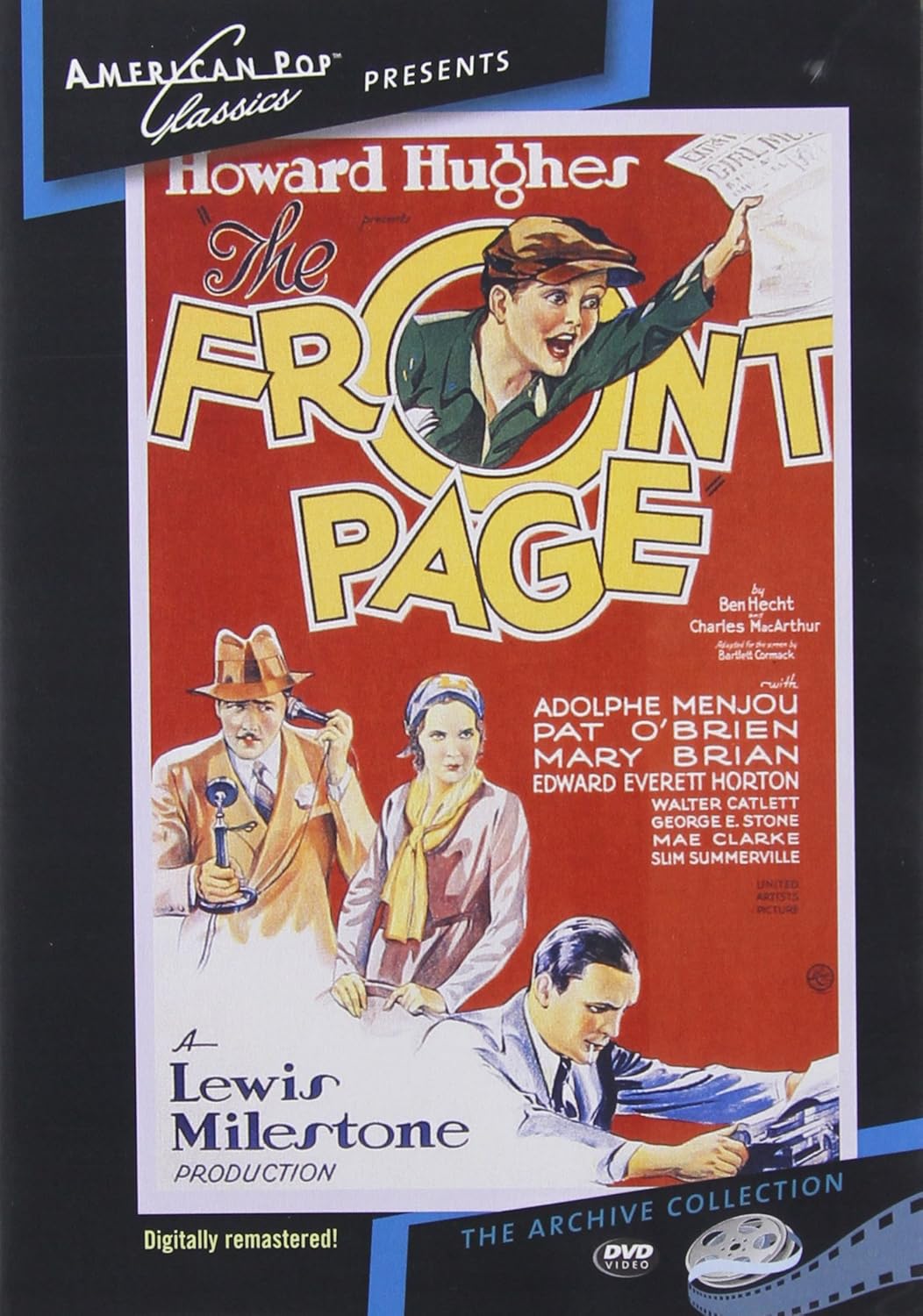 Front Page [DVD] [Region 1] [NTSC] [US Import] Amazon.de DVD & Bluray