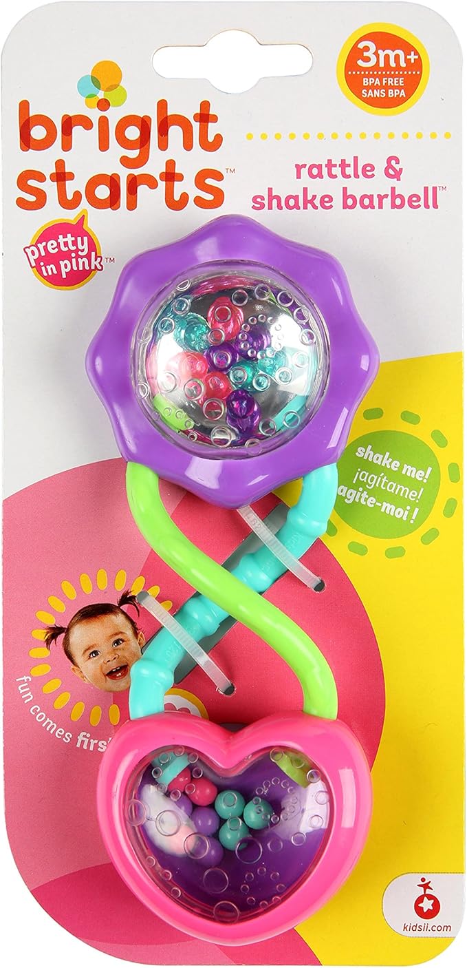 bright starts rattle & shake barbell