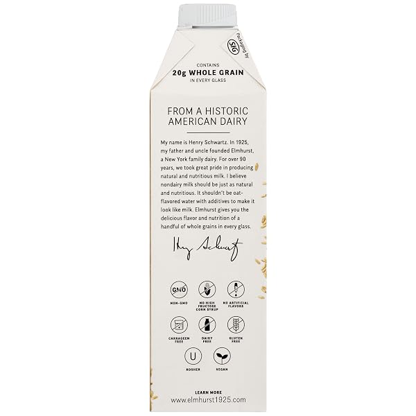 ELMHURST MILKED OATS, 32 FZ
