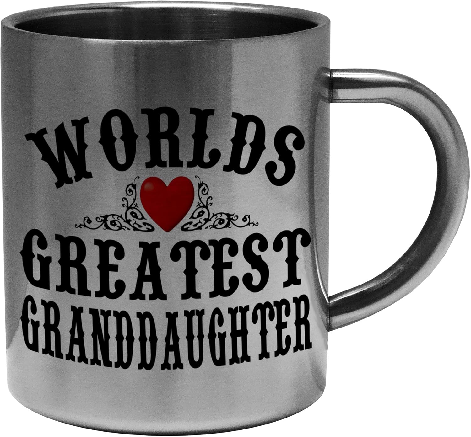Worlds Greatest Granddaughter Novelty Stainless Steel Mug Amazon.co.uk Garden & Outdoors