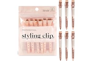 Kitsch Duck Billed Hair Clips for Styling, Metal Hair Clips for Women, Alligator Hair Clips, Hair Roller Clips & Hair Clips f