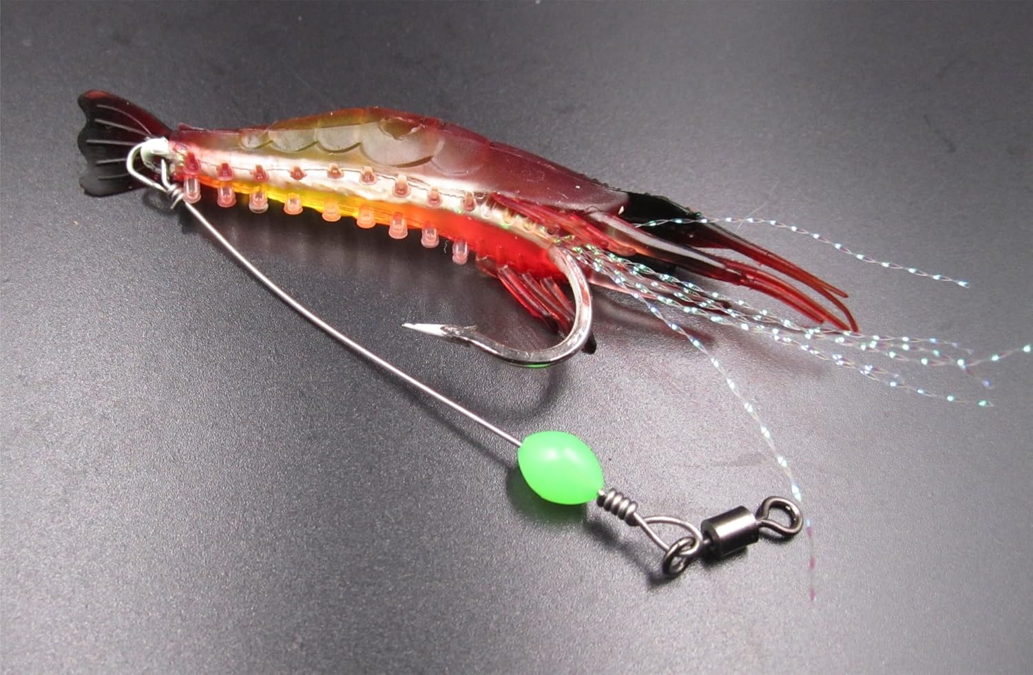 10pcs Shrimp Bait Set - Plastic Shrimp Fishing Lures - Soft Lures Luminous Fishing Lure with Sharp Hook Fishing Tackles Shrimip : Sports & Outdoors