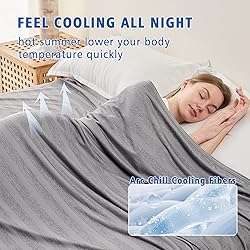 EMME Cooling Blankets for Hot Sleepers, Summer