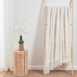 inhand Knitted Throw Blanket for Couch and