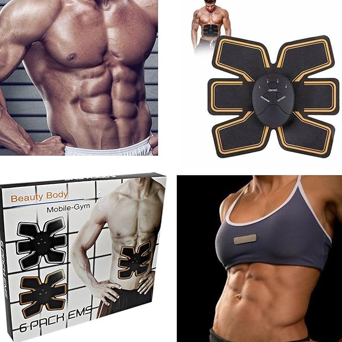 Generation Fashion 6 pack EMS ab toner machine pads for a ripped