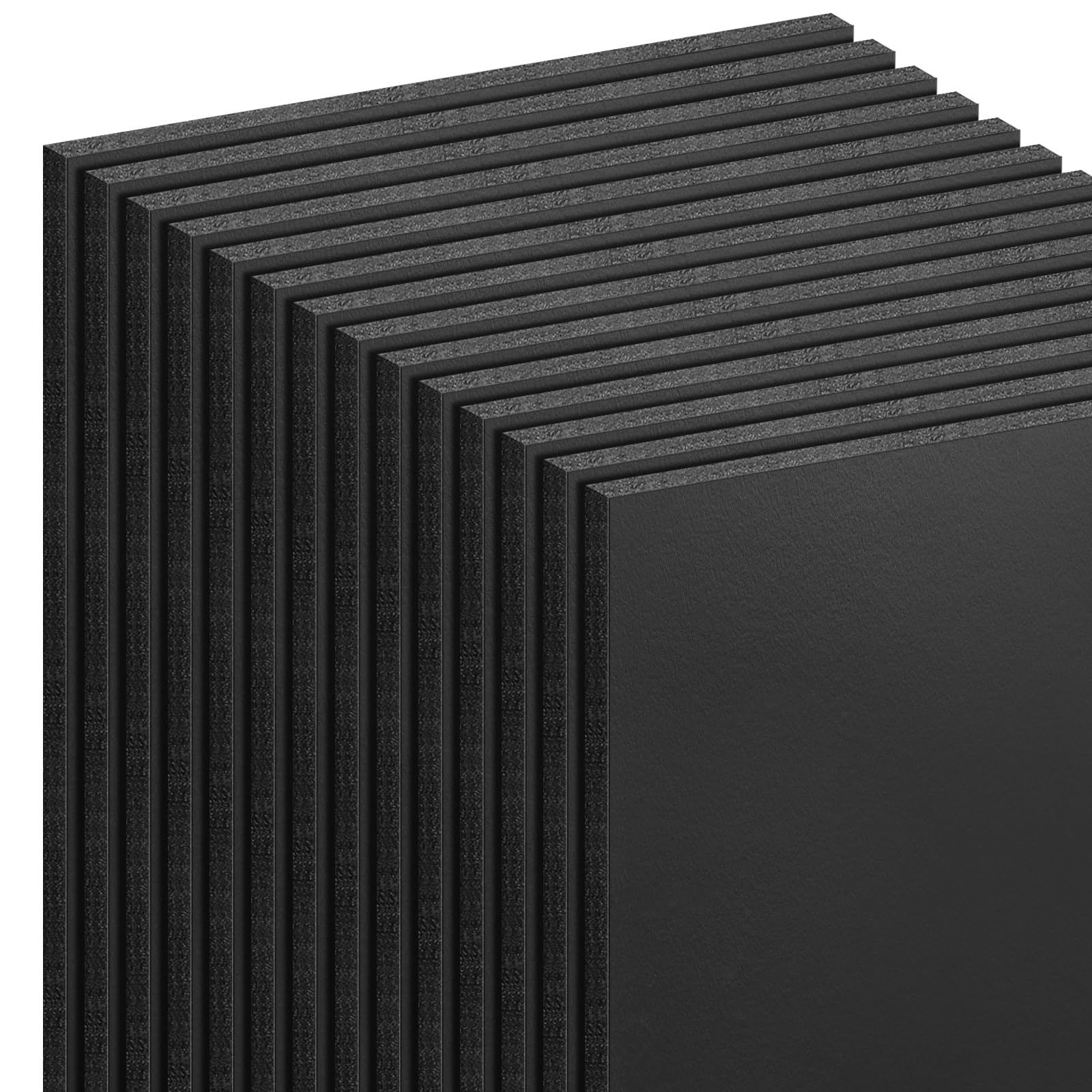 Photo 1 of Tenceur 20 Pcs Large Foam Boards Bulk Foam Core Backing Board 3/16 Inch Thickness Foam Core Board Foam Poster Boards for Presentations, School, Office, Art Projects(Black,20 x 30 x 3/16 Inches)