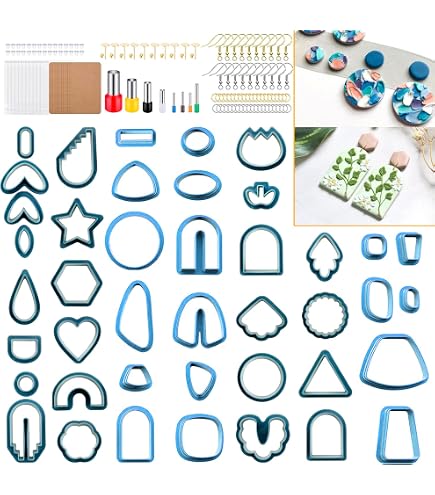 Sculpey POAMM1016 Set Di Tagliapasta 6 Pezzi Quadrati: La Creatività A Portata Di Mano!