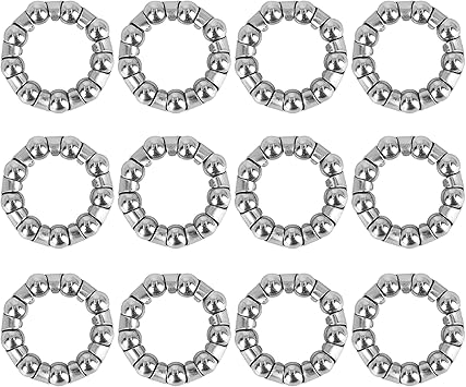 Amazon Co Jp Uxcell ボールベアリングケージ 29 5 Mm X 9 クランクベアリング ミッドアクスル ホイールベアリングリテーナー 自転車用 12個 車 バイク