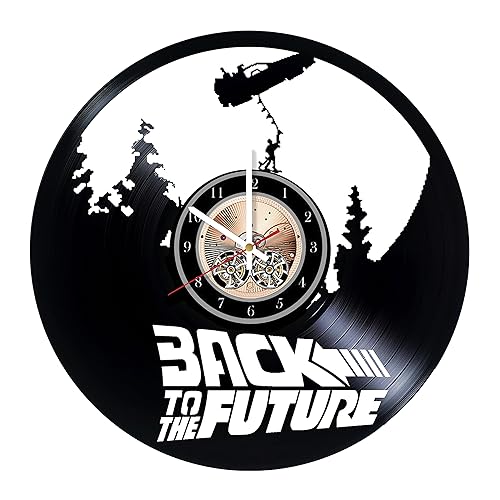 Amazon Com Back To The Future Vinyl Record Wall Clock Marty