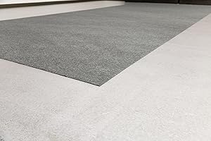 G-Floor Drip & Dry Absorbent (8'6" x 20', Grey) Floor Mat with Waterproof Vinyl Backing for Protecting Your Garage Floor - Just Unroll to Install!