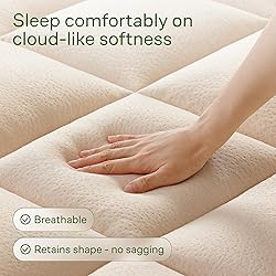 Ultra Soft Queen Size Mattress Topper - Viscose