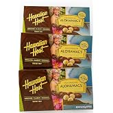 Hawaiian Host Alohamacs Milk Chocolate The Original Chocolate Covered Macadamia Nut, 3 pack 15oz