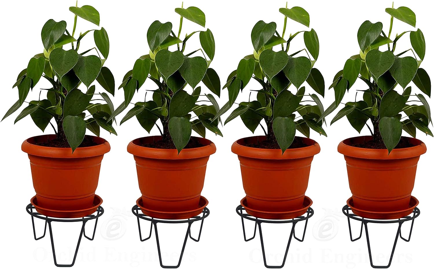 Best Outdoor Plant Stands to Spruce Up Your Garden 4 ORCHID ENGINEERS Pack of 12 Outdoor Plant Stand for Balcony Garden