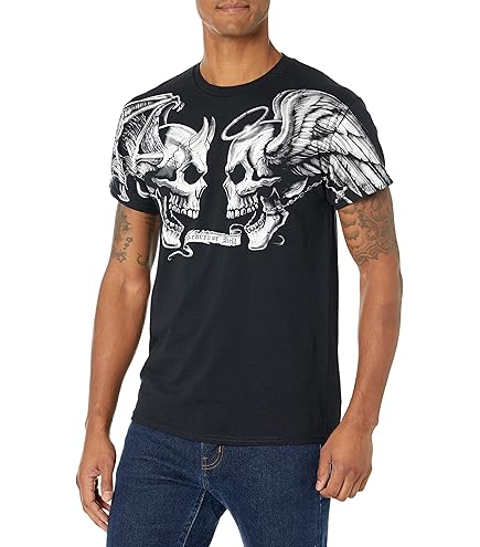 Hot Leathers Five Skull Men