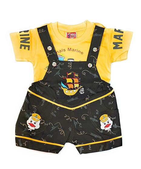 baby cotton dungarees